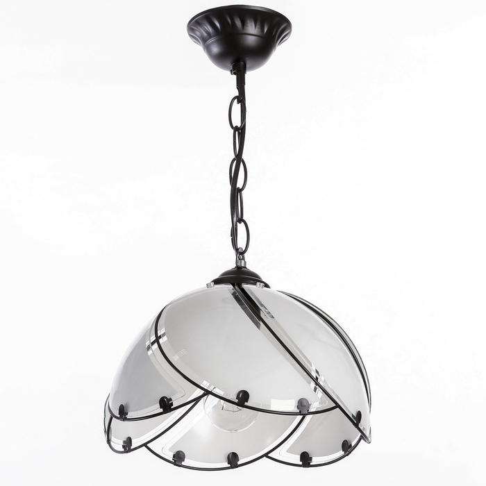 Светильник "Алиса" 1x60Вт E27 черный 28x28x100см.