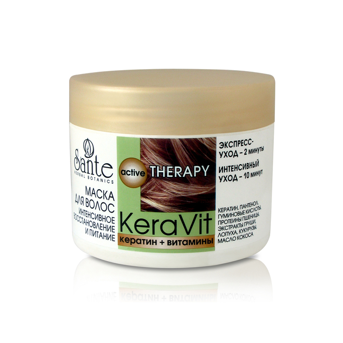 Маска для волос интенсивного востановления и питания, 300 мл