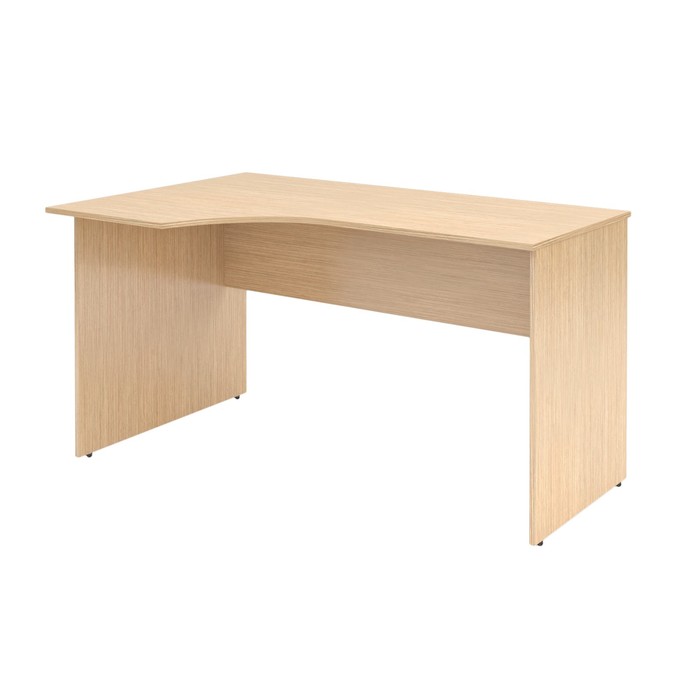 Стол эргономичный SIMPLE SET140-1(L), легно светлый, 1400х900х760 мм