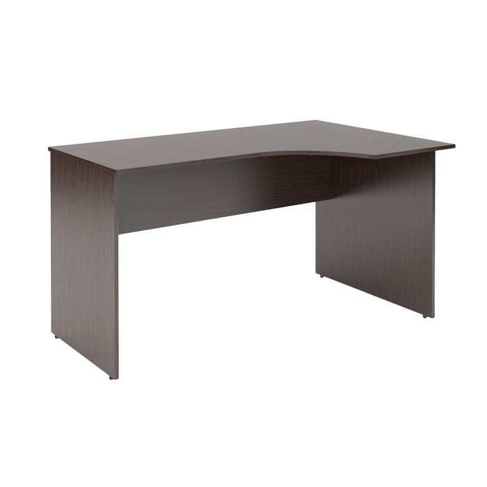 Стол эргономичный SIMPLE SET140-1(R), легно тёмный, 1400х900х760 мм