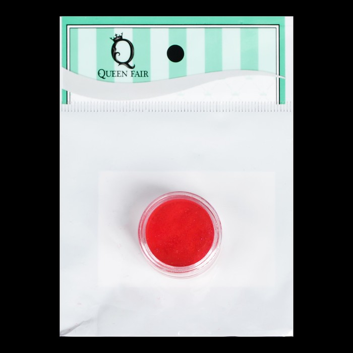 Акриловая пудра для ногтей, 3гр, цвет красный