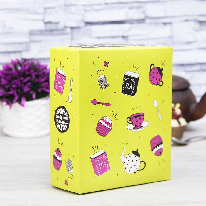 Набор "Чай допью и за работу", термостакан 350 мл, чай улун 50 г