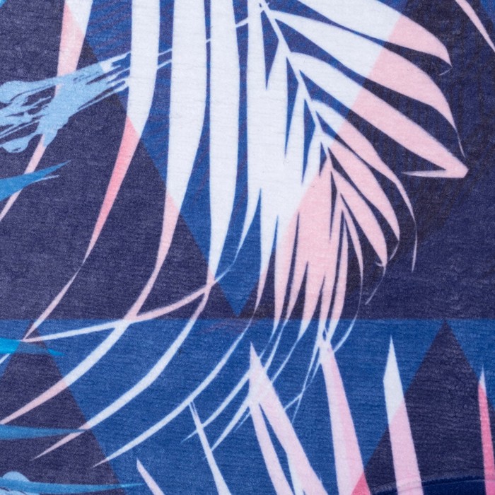 Коврик для ванной "Тропики" 46х43 см велюр, поролон 400г/м2