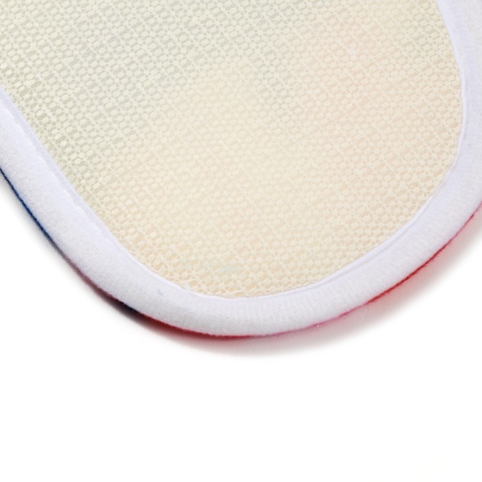 Коврик для ванной "Тропики" 46х43 см велюр, поролон 400г/м2