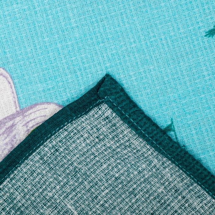 Вафельное полотенце пляжное «Багамы» 80х150 см, разноцветный, 160г/м2,хлопок 100%