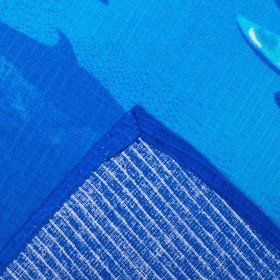 Вафельное полотенце пляжное «Дельфин» 80х150 см, разноцветный, 160г/м2,хлопок 100% от Сима-ленд