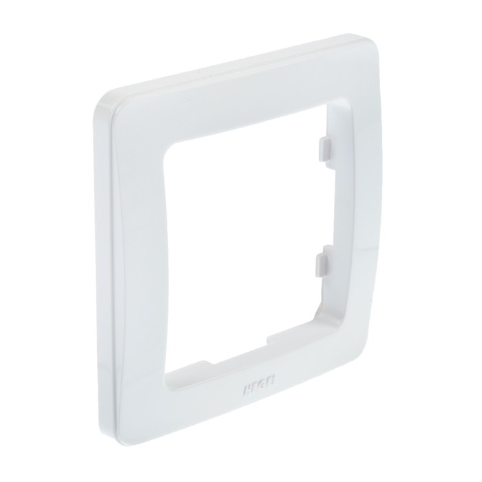 Рамка HEGEL "Мастер" Р401, однопостовая, горизонтальная , белый