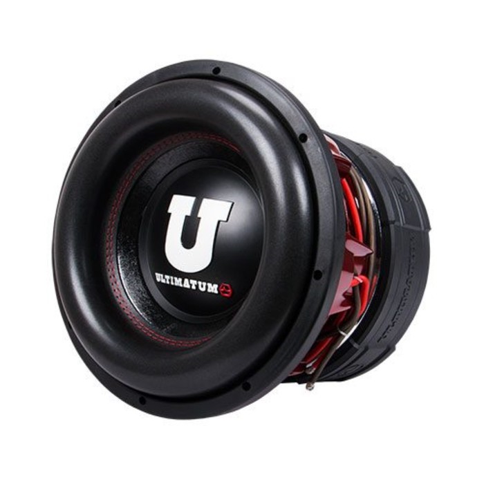 Сабвуфер URAL ULTIMATUM 12, 12", 1+1 Ом