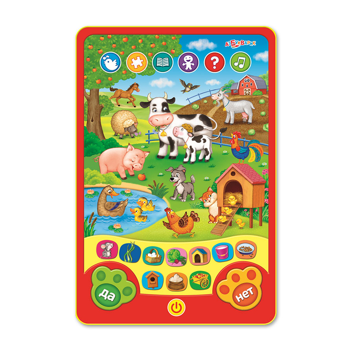 Игровой планшетик "Весёлые игры на ферме"