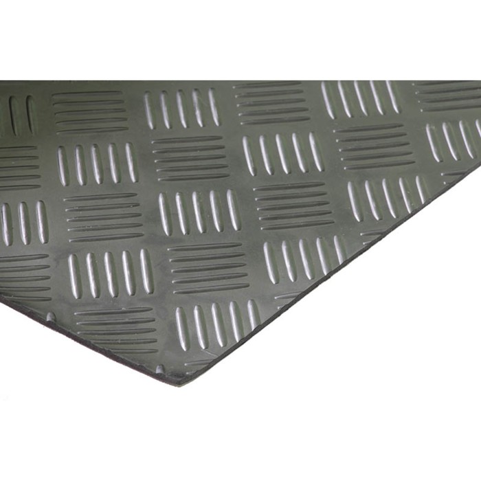 Напольное покрытие из резины 9005, размер 1х10 м, высота 3 мм