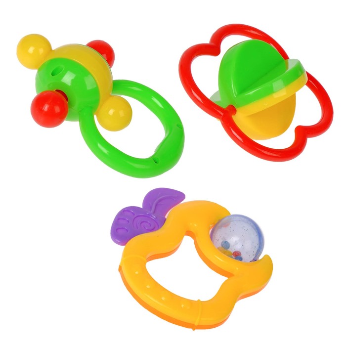 Набор погремушек, 3 шт.