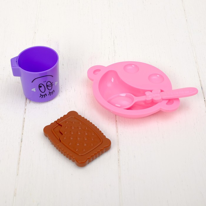 Интерактивный пупс «Мой малыш», 6 функций, озвученный, кушает, пьёт, играет в «ладушки»