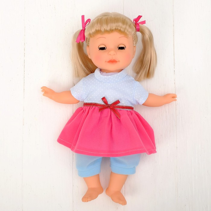 Интерактивная кукла «Подружка Кристина»: 10 режимов, 2 языка, 15 стихов, 6 сказок, 8 песен