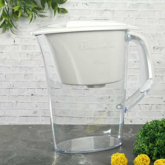 Фильтр-Кувшин 2,6 л "Барьер-Премия" с таймером, цвет белый