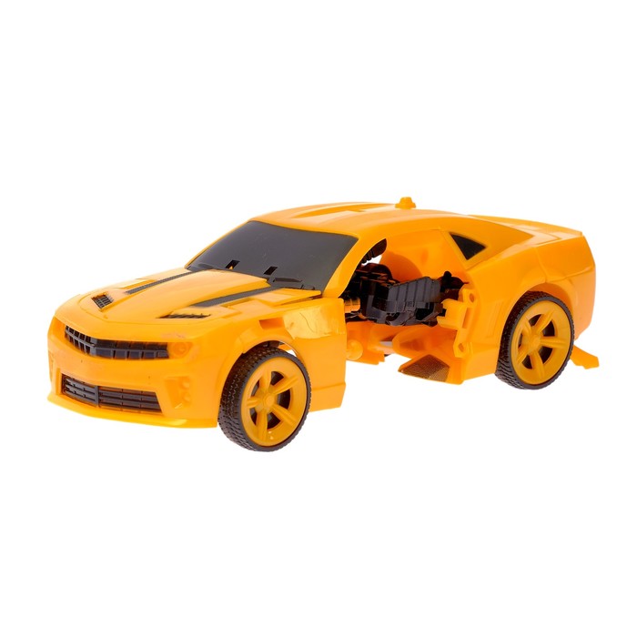 Игровой набор «Трансформеры Автоботы», 2 шт, УЦЕНКА, нет двери у жёлтого трансформера