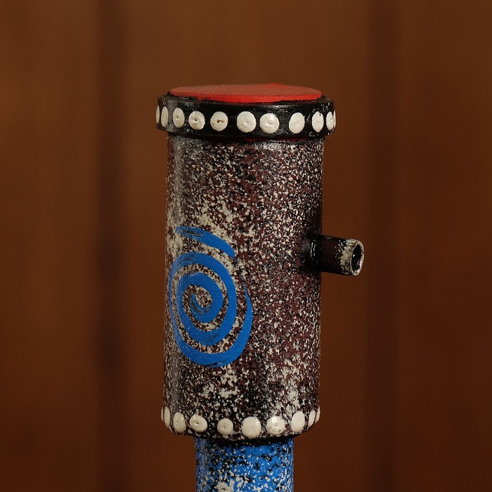 Музыкальный инструмент Флейта дерево албезия 35 см цвет МИКС