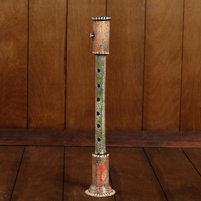 Музыкальный инструмент Флейта дерево албезия 35 см цвет МИКС