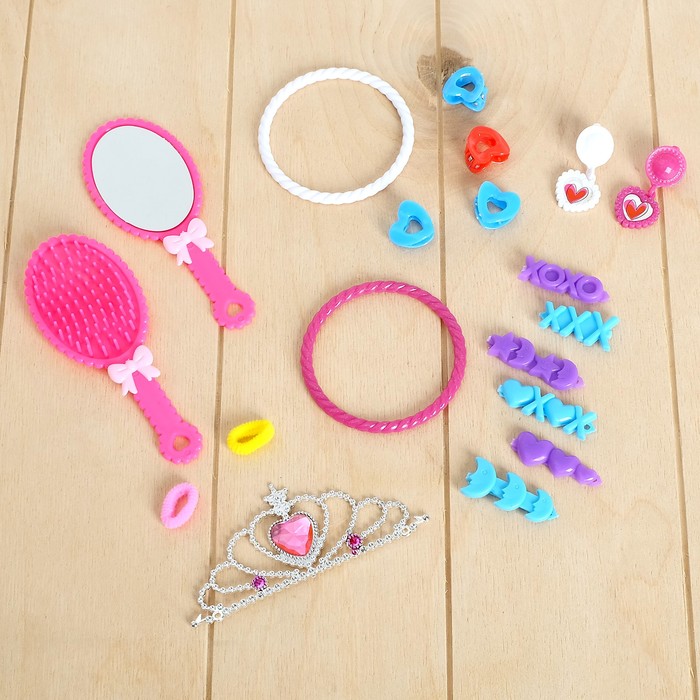 Кукла "Маша" в платье с аксессуарами, МИКС