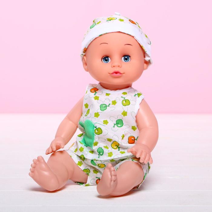 Пупс "Кирюша" с кроваткой и аксессуарами