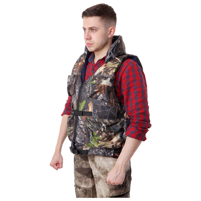 Страховочный жилет S, цвет КМФ вес 40-50 кг.