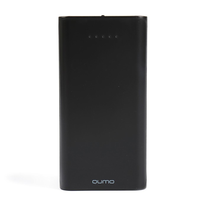 Аккумулятор внешний Qumo PowerAid, 20800 мАч, литий-ионный, 2 USB, черный