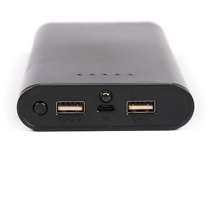 Аккумулятор внешний Qumo PowerAid, 20800 мАч, литий-ионный, 2 USB, черный