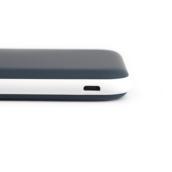 Аккумулятор внешний Pocket DUO 10000 мАч, 2USB, micro USB,Lighting, 2A, Li-Pol, цвет графит