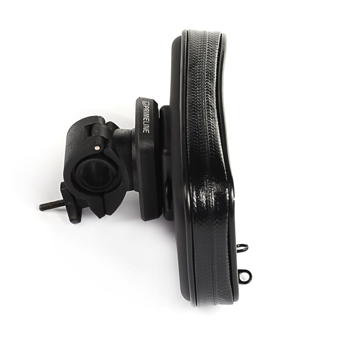 Веломотодержатель для смартфонов Prime Line, 3.8”-4.7”, крепление на руль, черный