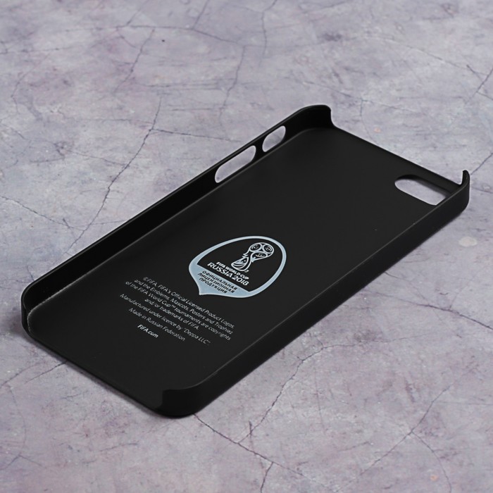 Чехол DEPPA FIFA WORLD CUP RUSSIAN 2018, iphone 5/5S/SE, soft-touch