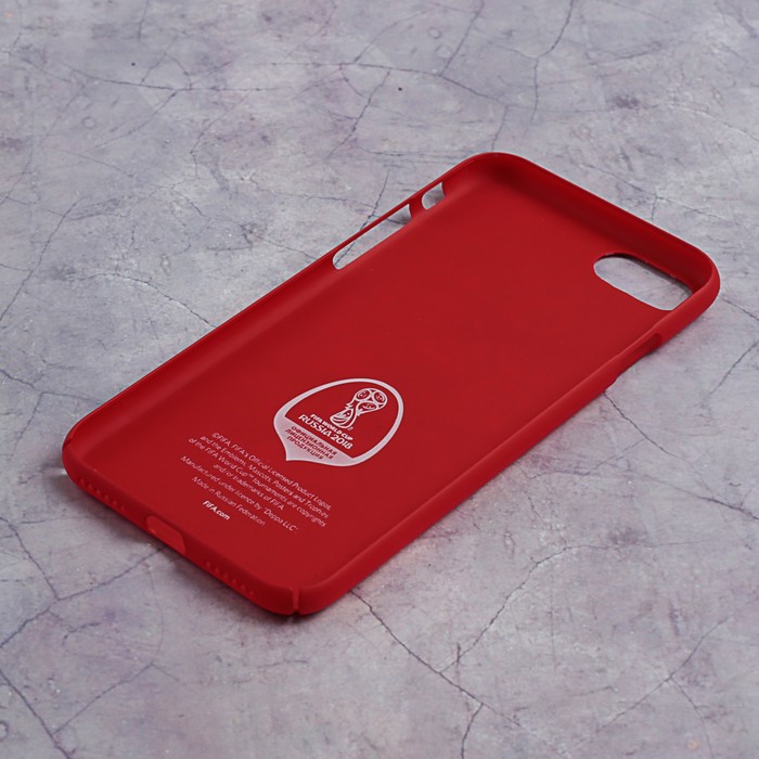 Чехол FIFA WORLD CUP RUSSIAN 2018, iPhone 7/8, soft-touch