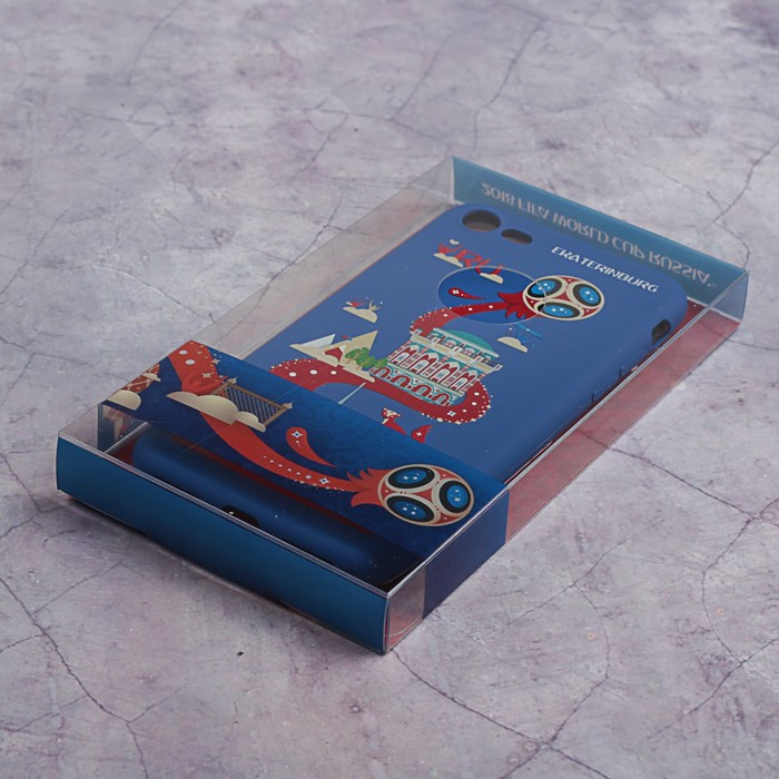 Чехол FIFA WORLD CUP RUSSIAN 2018, iPhone 7/8, матовое покрытие