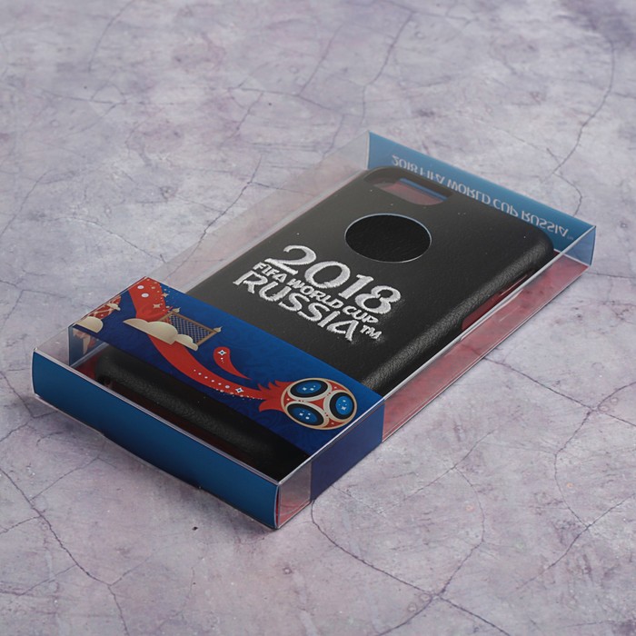 Чехол FIFA WORLD CUP RUSSIAN 2018, iPhone 7/8, вышивка