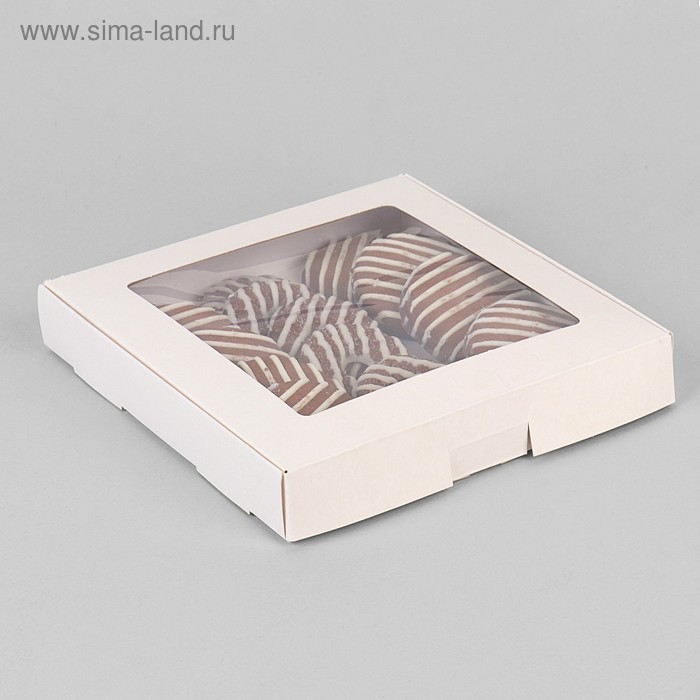 Коробка самосборная бесклеевая, 19 х 19 х 3 см коробка самосборная без окна present 19 х 19 х 9 см набор 5 шт
