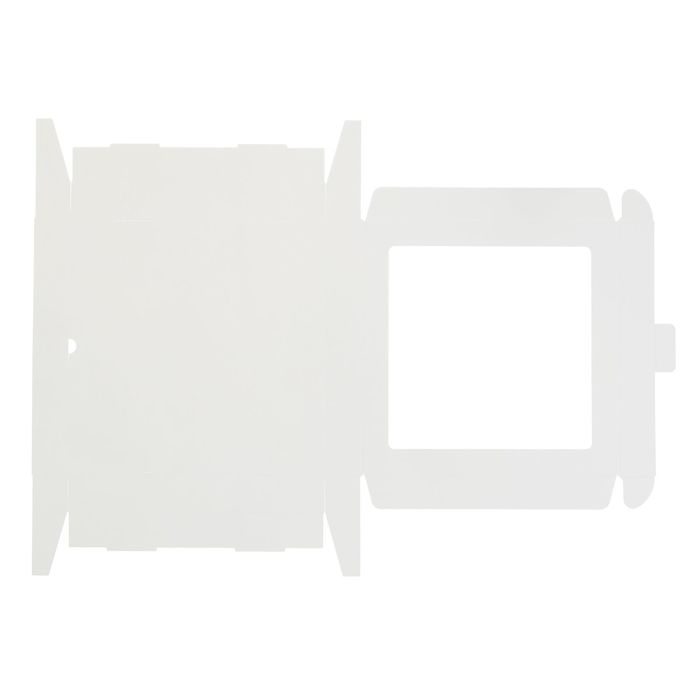 Коробка самосборная бесклеевая, 19 х 19 х 3 см