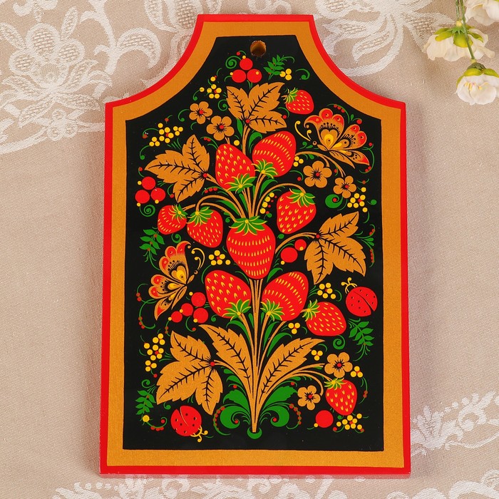 Доска разделочная "Гурман" 28х18х17см, высшая категория