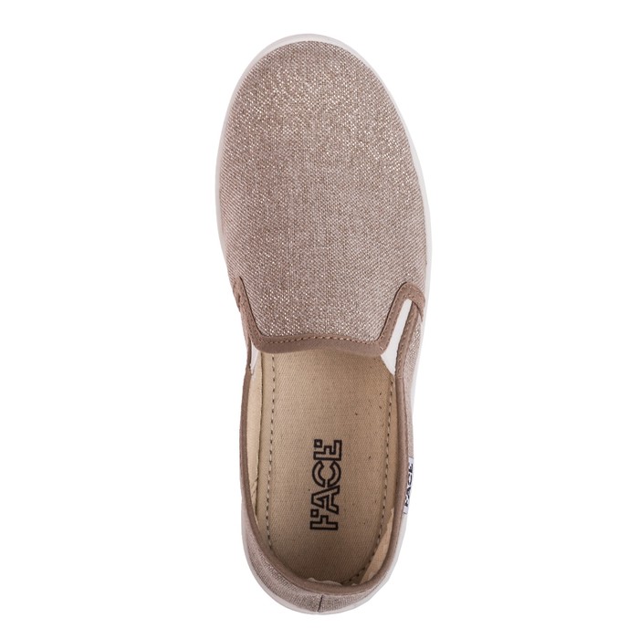 Слипоны женские Face арт. RT-03-01-04, цвет бежевый, размер 41