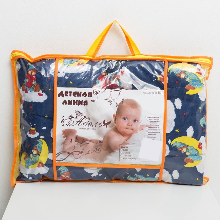 Набор в коляску АДЕЛЬ, бязь, хл100% (подушка, матрац)