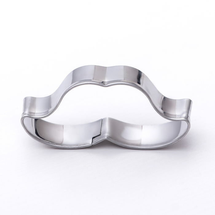 Набор форм для вырезания печенья 6х6х1,5 см "Звезда,усы,облако,капкейк", 12 шт