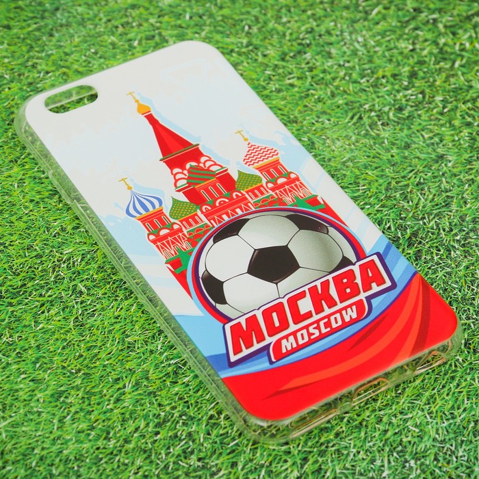 Чехол для iPhone 6 телефона «Москва» (Храм Василия Блаженного), 7 х 14 см