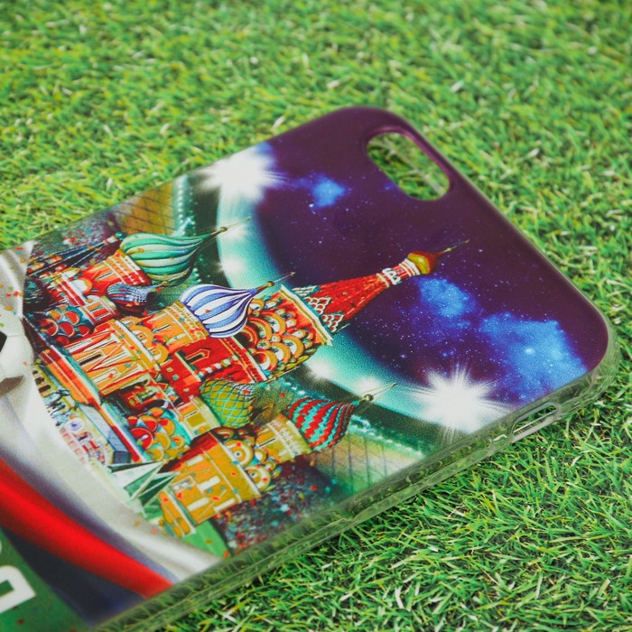 Чехол для iPhone 6 телефона «Москва» (Храм Василия Блаженного), 7 х 14 см