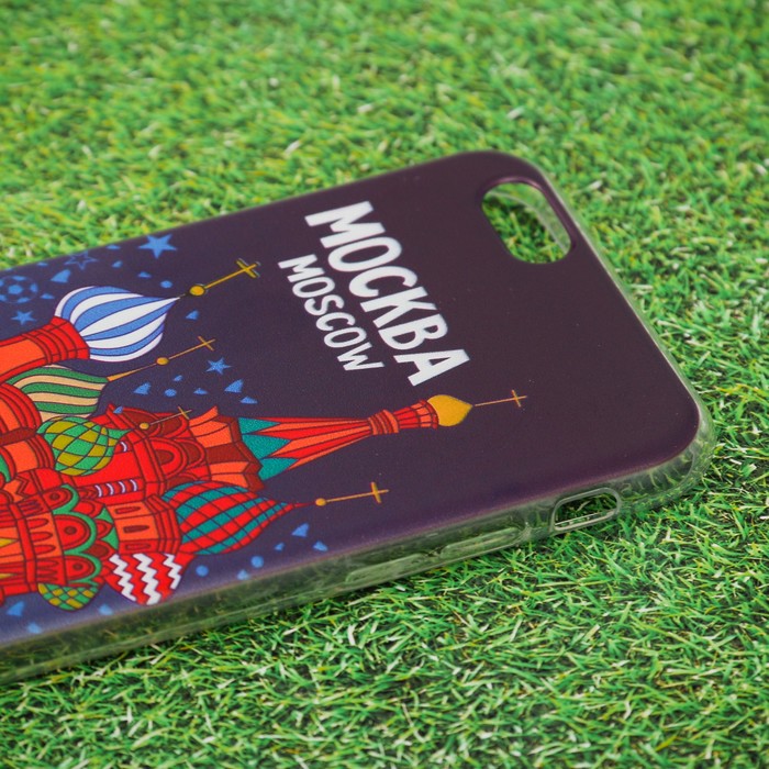 Чехол для iPhone 6 телефона «Москва» (Храм Василия Блаженного), 7 х 14 см