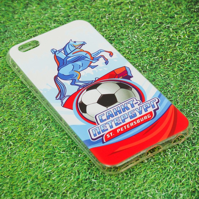 Чехол для iPhone 6 телефона «Санкт-Петербург» (Медный Всадник), 7 х 14 см