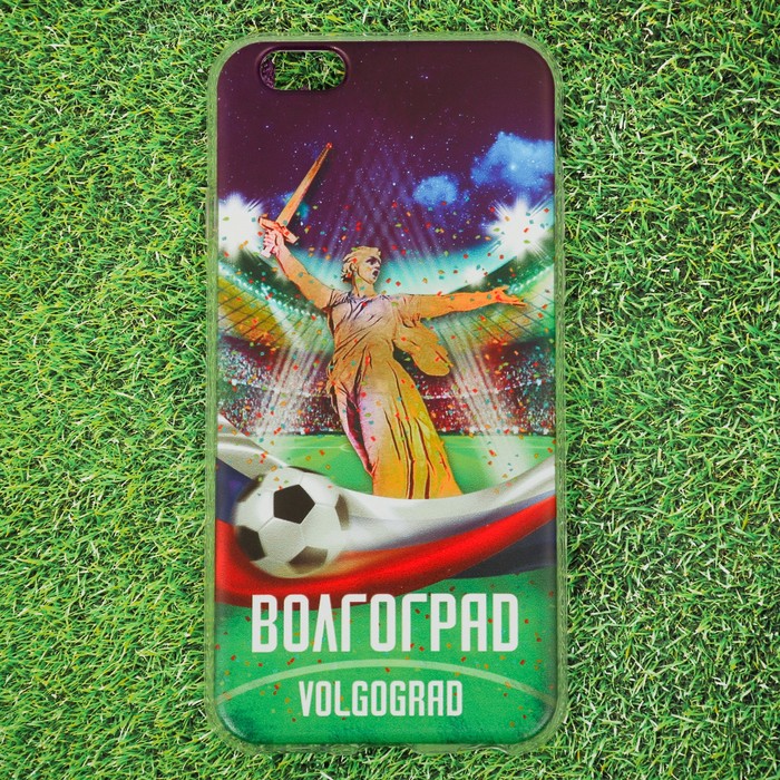 Чехол для iPhone 6 телефона «Волгоград» (Родина-мать), 7 х 14 см