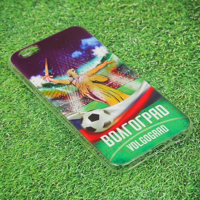 Чехол для iPhone 6 телефона «Волгоград» (Родина-мать), 7 х 14 см