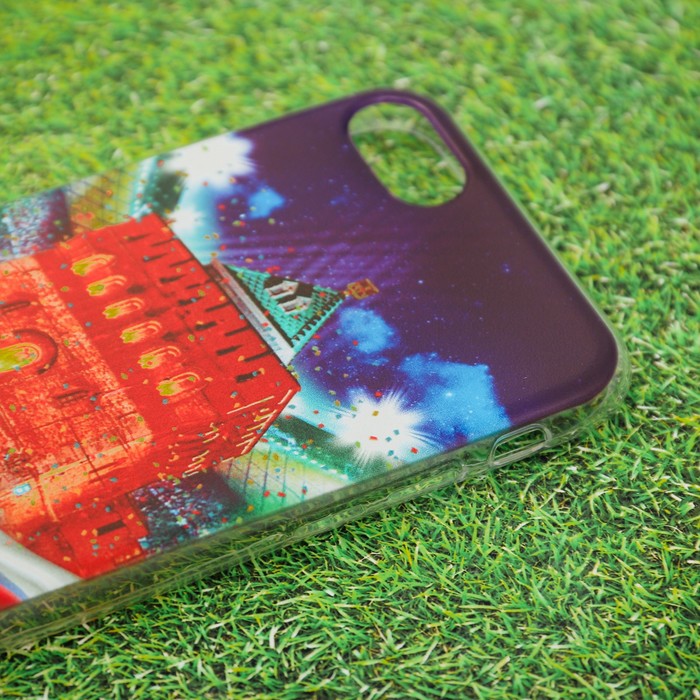 Чехол для iPhone 7 телефона «Нижний Новгород» (Нижегородский кремль), 7 х 14 см