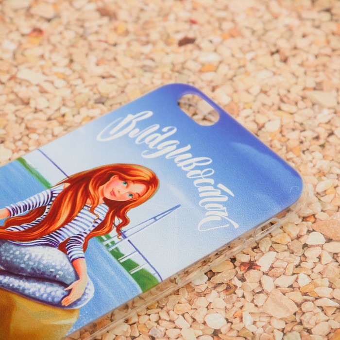 Чехол для iPhone 6 телефона «Владивосток» (русалка), 7 х 14 см