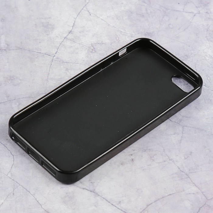 Чехол Luazon Мишки для iPhone 5/5s, силиконовый, голограмма