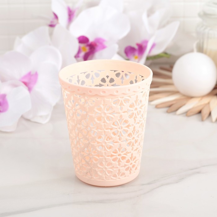 Корзина для хранения 8,5х8,5х10,5 см, цвет МИКС