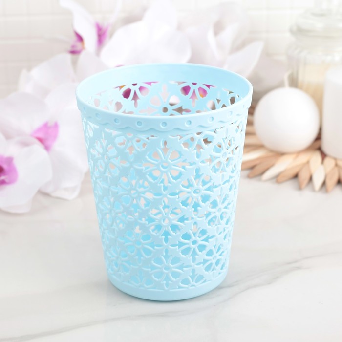 Корзина для хранения 11,8х11,8х13,4 см, цвет МИКС