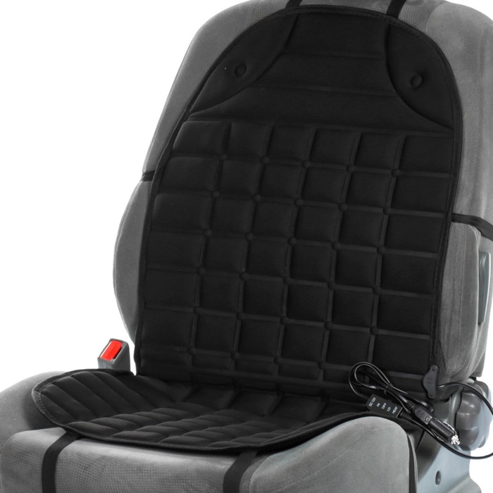 Накидка с подогревом 12 В со встроенным регулятором, черная